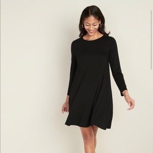 Old Navy — Long-Sleeve Jersey-Knit Swing Dress